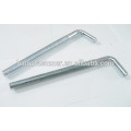 High quality Iron galvanized L shape bolt, l type anchor bolt, l-bolt